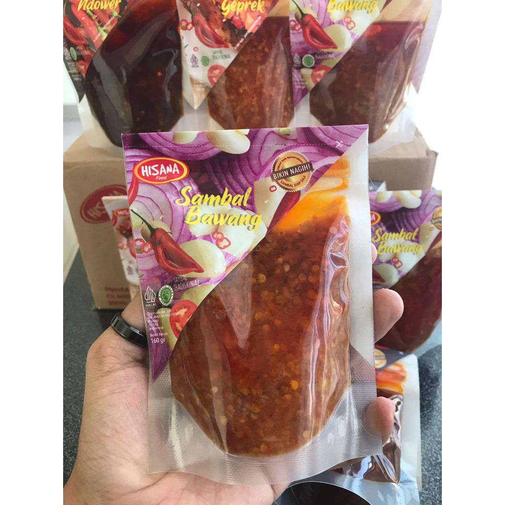 

Hisana - Sambal Bawang - 160gr