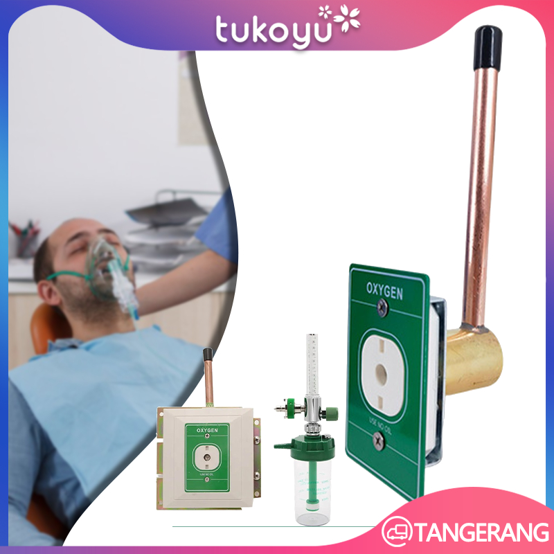 Standar Medis Gas Stopkontak/Outlet Gas Medis Type Wall