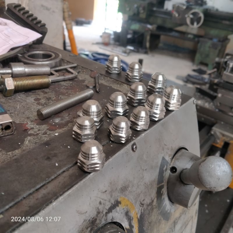 Mur as stainless mur as blakang 19 / M14 custom mur topi stainless model heng