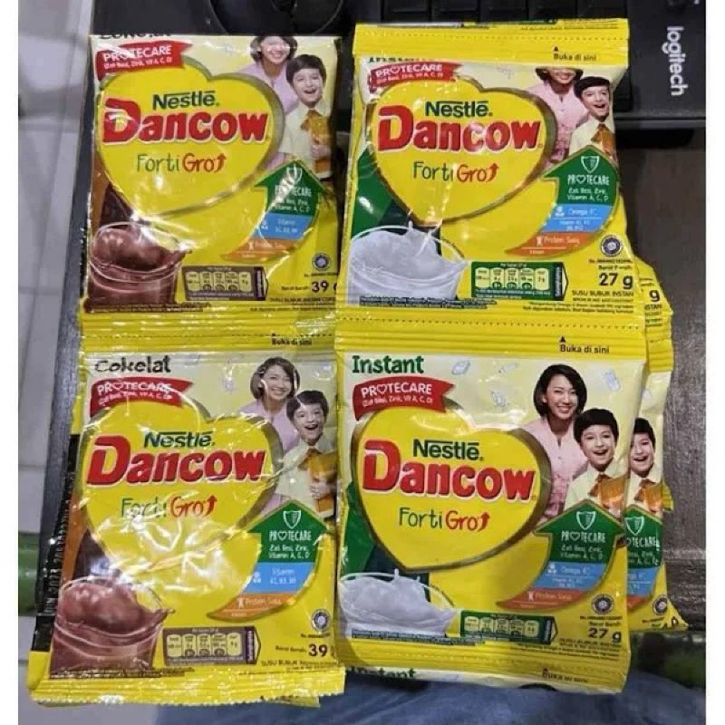 

Susu Bubuk Dancow Fortigo 1 Renteng 10 Sachet