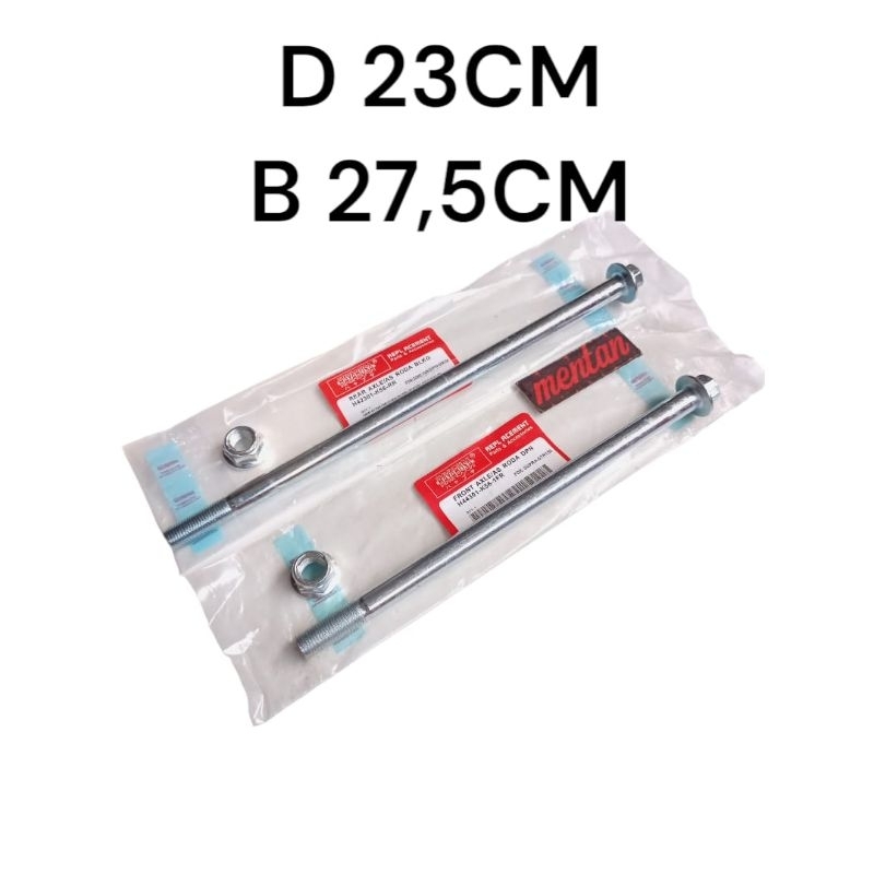 AS RODA SET DEPAN BELAKANG SONIC 150 SUPRA GTR 150