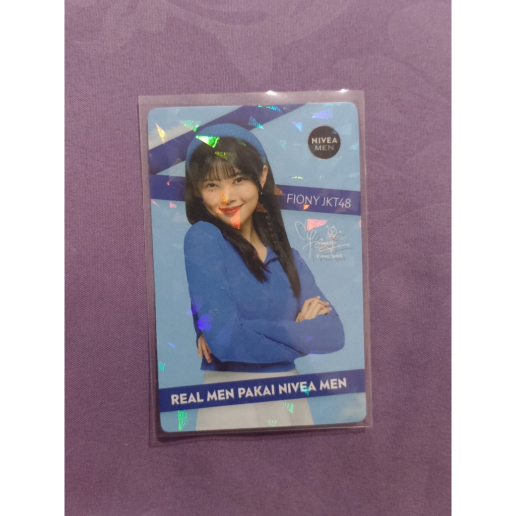 photocard FIONY JKT48xNiveamen