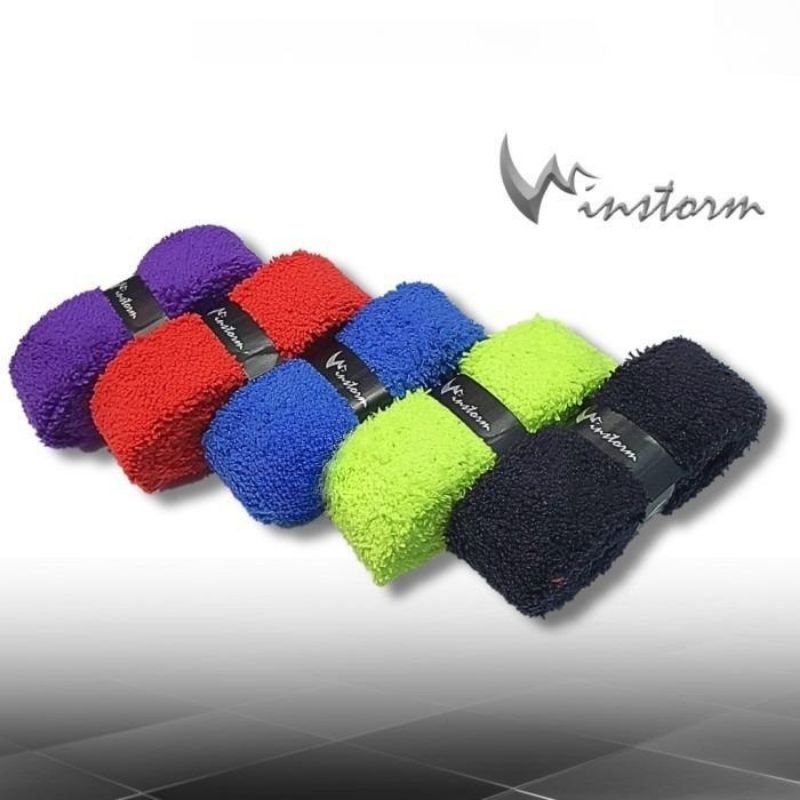 Grip Handuk Tebal Winstorm Premium Grip Badminton Grip Handuk Tenis Grip Handuk Bulu Tangkis