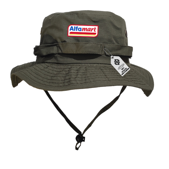 TOPI RIMBA TERMURAH LOGO ALFAMART , ALFAMART, TOPI RIMBA KEREN ,TOPI RIMBA OUTDOR