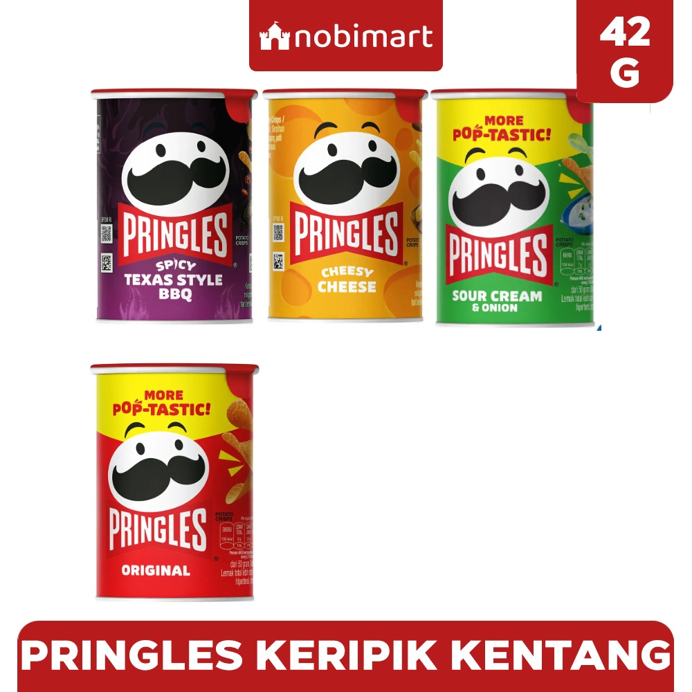 

Keripik Kentang Pop Tastic Pringles 42 g