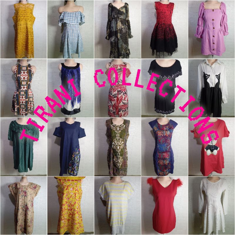 promo harga mulai 20K-40K part 4 preloved baju dress premium/mini dress/midi dress/baju congsam/baju