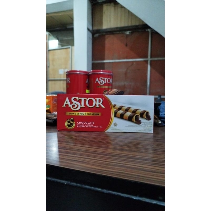 

Astor Wafer Stick Cokelat 150 gram