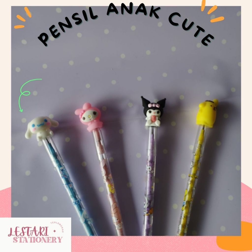 

Pensil Lantu Bensia | Pensil Cute | Pensil Isi Ulang | Pensil Murah | Pensil Kuromi | Lestari Stationery