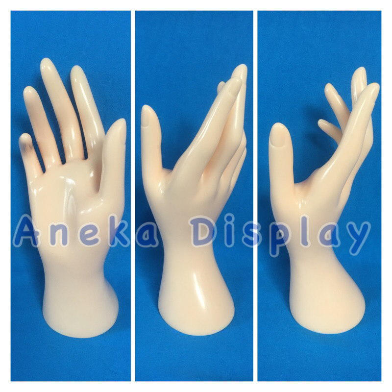 Patung Manekin Jari Tangan Display Cincin Gelang Jam Tangan Sarung Tangan