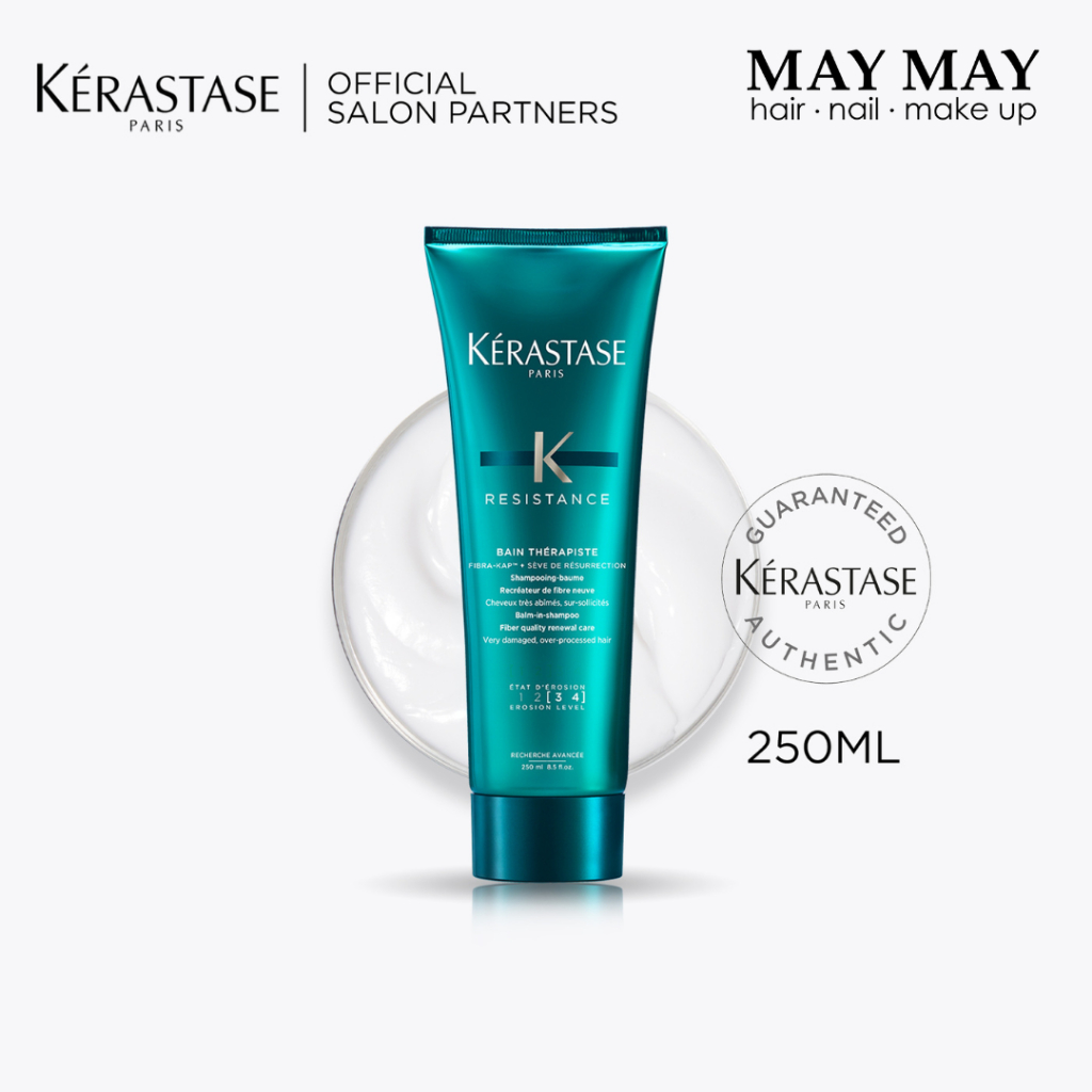 Kerastase Bain Therapiste 250ml Shampo Rambut Rapuh