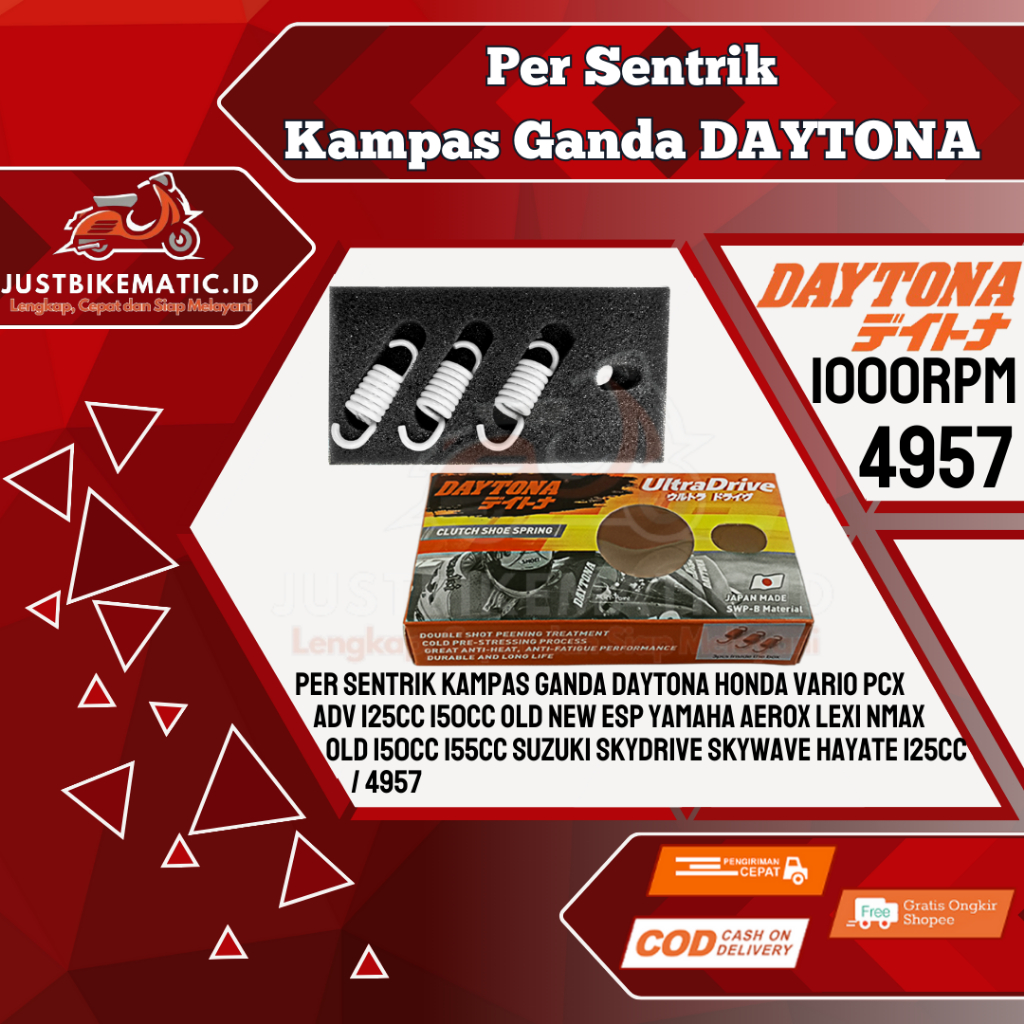 Per Sentrik Kampas Ganda Kopling Vario PCX ADV Aerox Nmax Lexi Old New LED 125 150 155 cc Spin Skydr