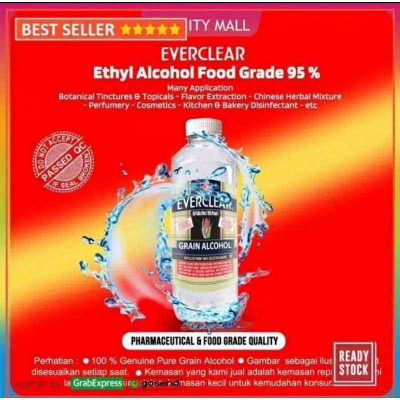 Alkohol FoodGrade Everclear Import