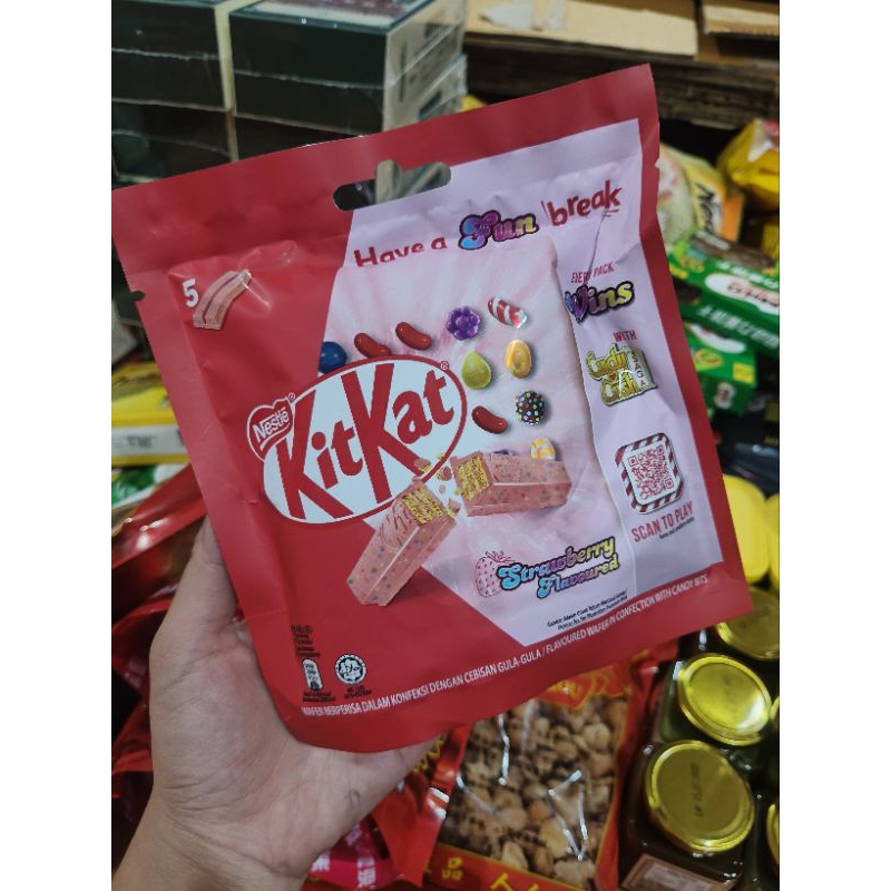 

NEW - KITKAT STRAWBERRY 5s