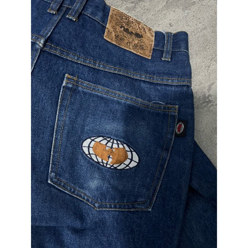 celana baggy y2k wutang second