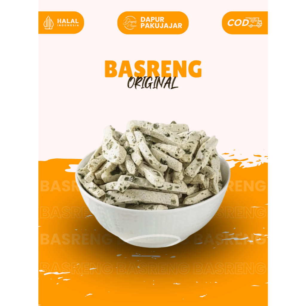 

BASRENG ORIGINAL DAUN JERUK - 50gram, 100gram, 250gram, 500gram, 1kg