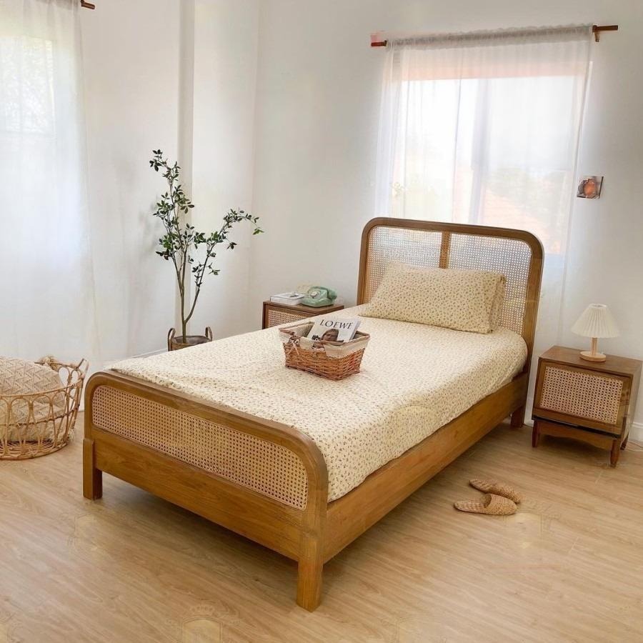 Dipan Tempat Tidur Minimalis Rotan - dipan tempat tidur minimalis rotan, ranjang minimalis jati, dip