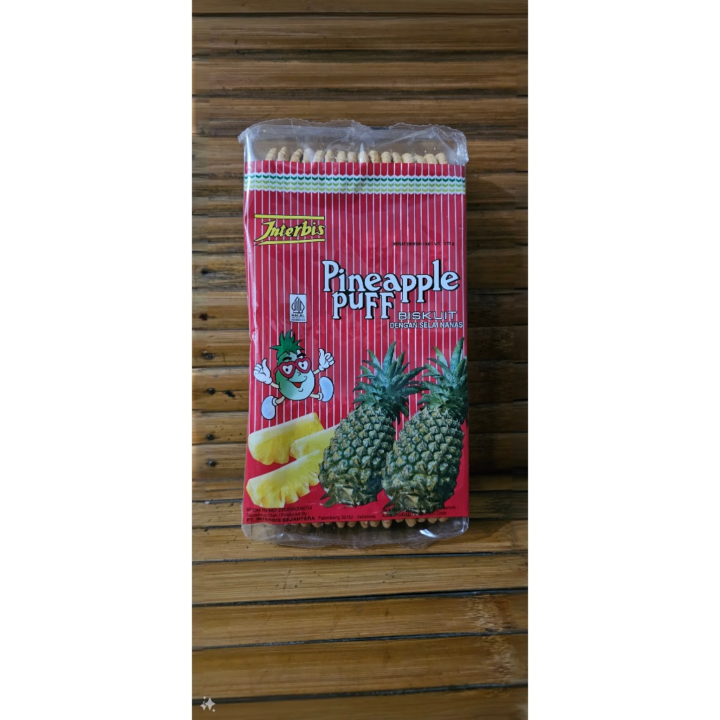 

INTERBIS biscuit krim nenas pineapple 275gr