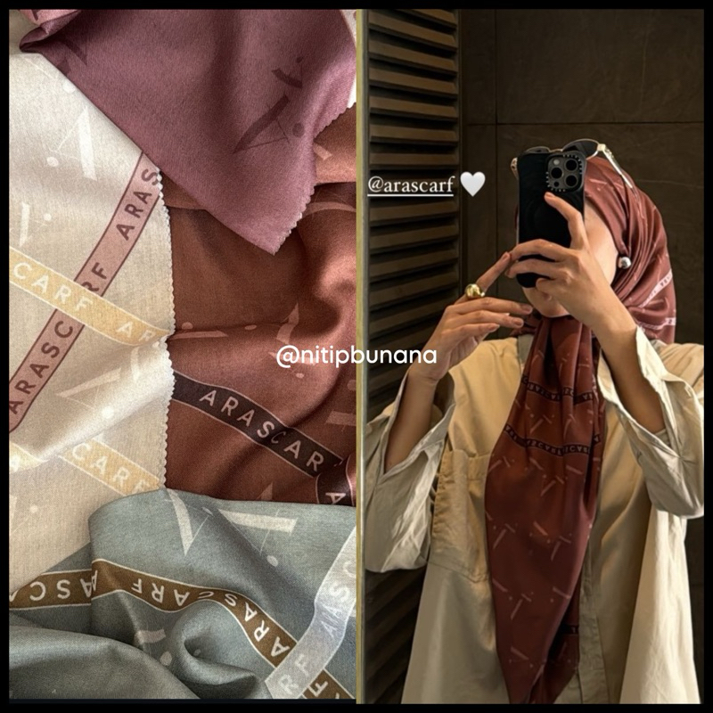 ARASCARF Duma Monogram Series