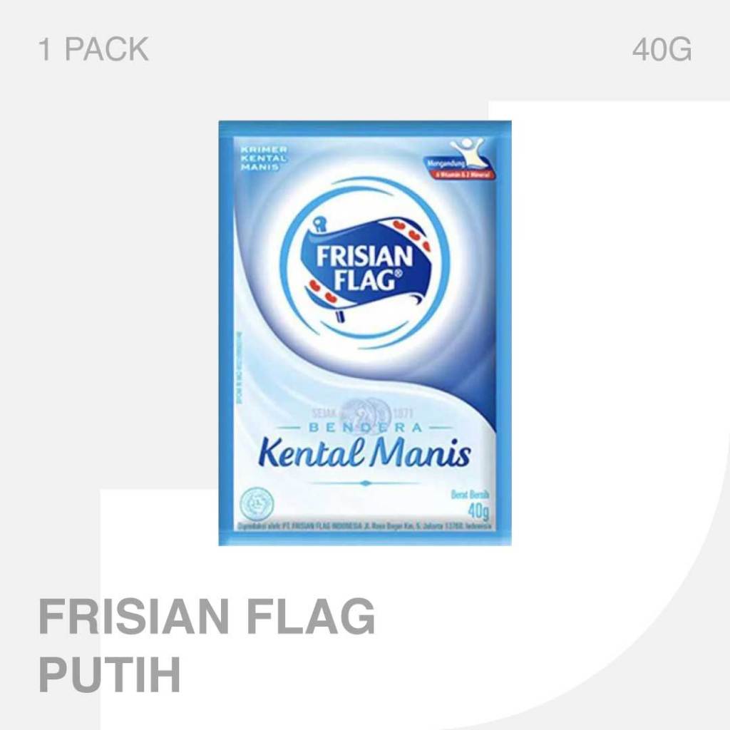 

Frisian Flag Susu Bendera Sachet