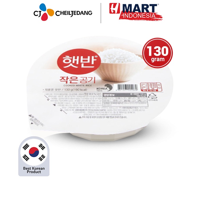 

Diskon Gede CJ Hetbahn Cooked White Rice Nasi Putih Instan Korea 13g