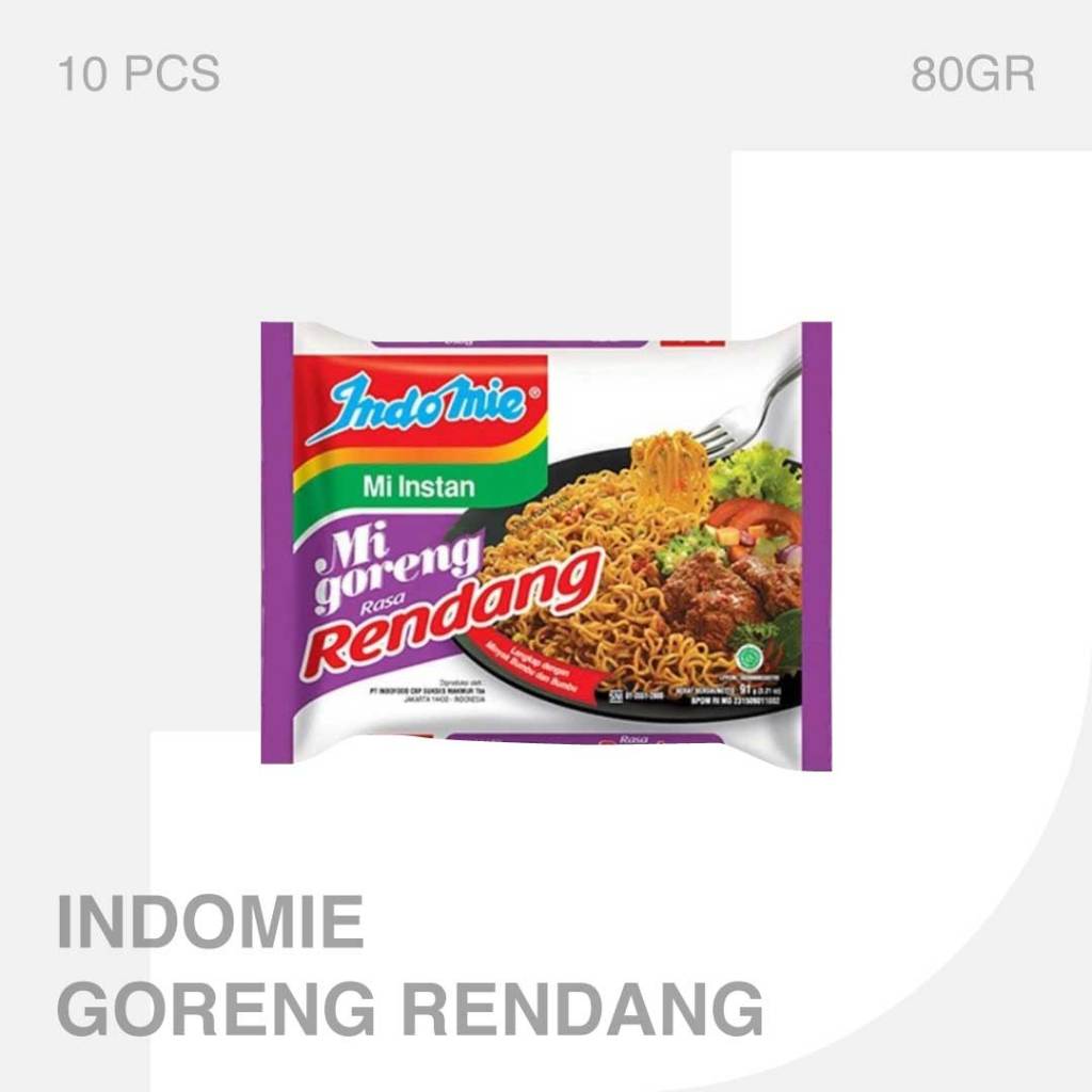 

Indomie Goreng Rendang 10 Pcs