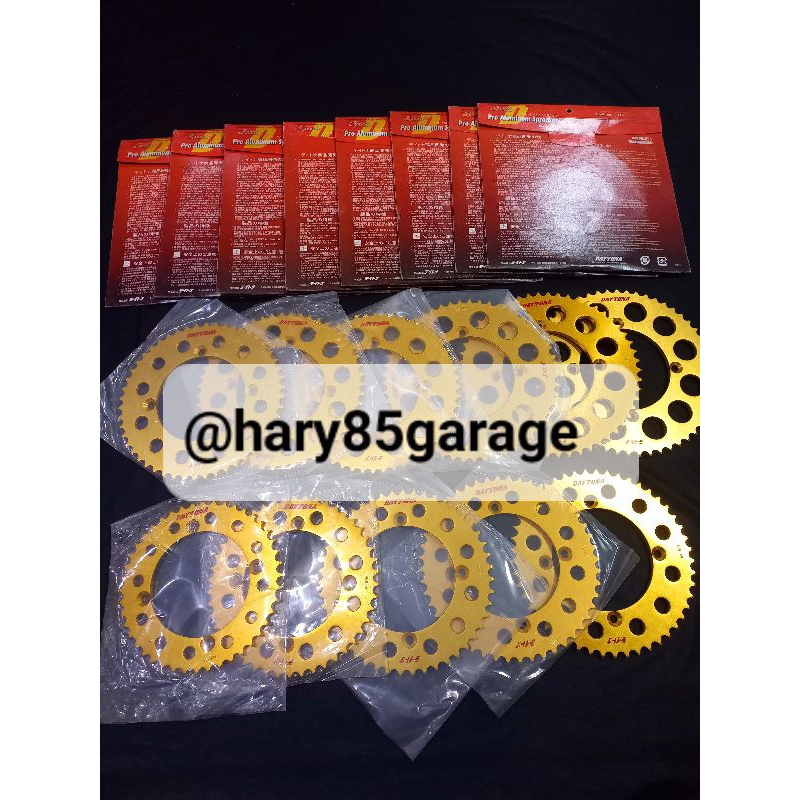 GEAR GIR DAYTONA DURALUMIN KAWASAKI KLX150 D-TRAKER 428 ORIGINAL JAPAN