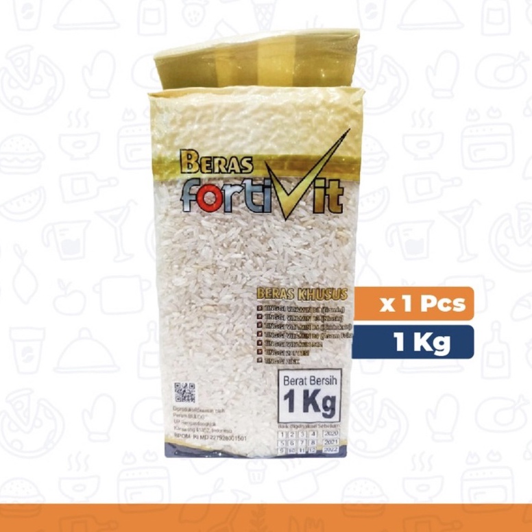 

Cuma hari ini BERAS FORTIVIT 1KG