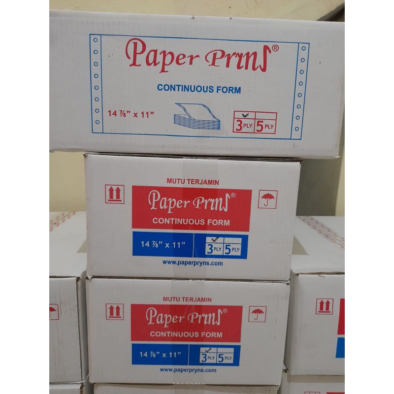 

CONTINUOS FORM PAPERPRYNS 14 7/8 X 11 3PLY NCR (B3)
