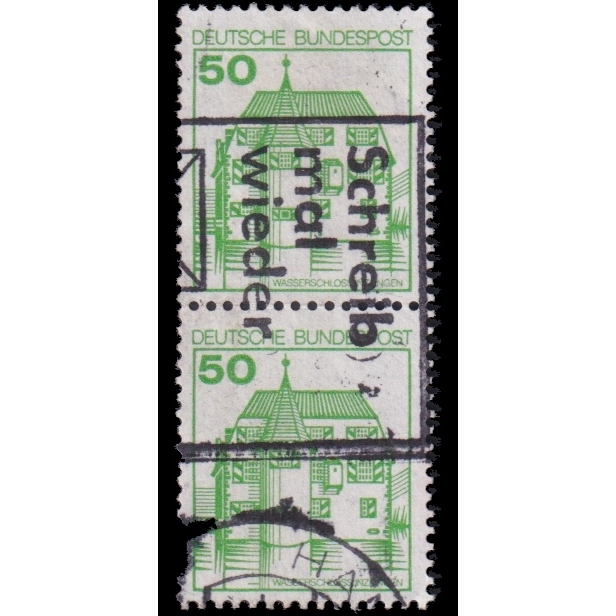 

Prangko Germany 1980 Palaces and Castles Scott #1310 Used Good