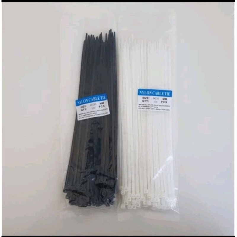 (Satuan) Kabel Ties / Insulock / Insulok / Cable Ties 4 x 25cm