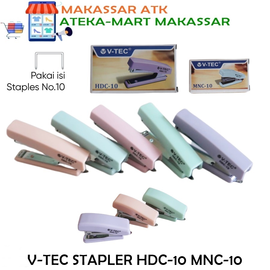 

[1 PCS] V-TEC STAPLER HDC-10 MINI MNC-10 HEKTER