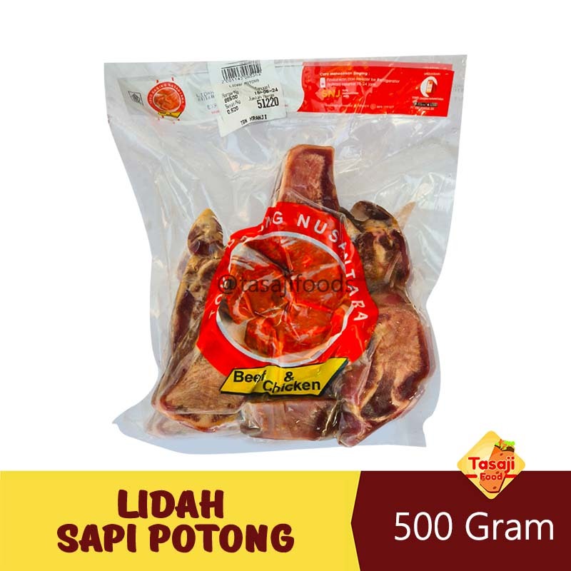 

Lidah Sapi Potong Kemasan 500gr - TDN