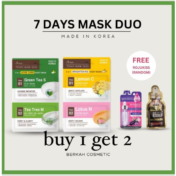 ARIUL 7Days Mask Duo 2 in 1 BY SOCIOLLA