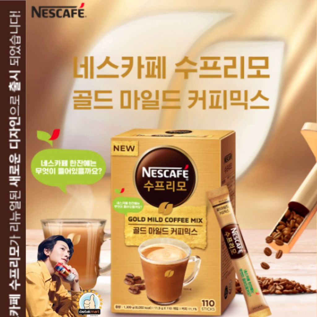 

Nescafe Gold Mild Coffee Mix 110stick