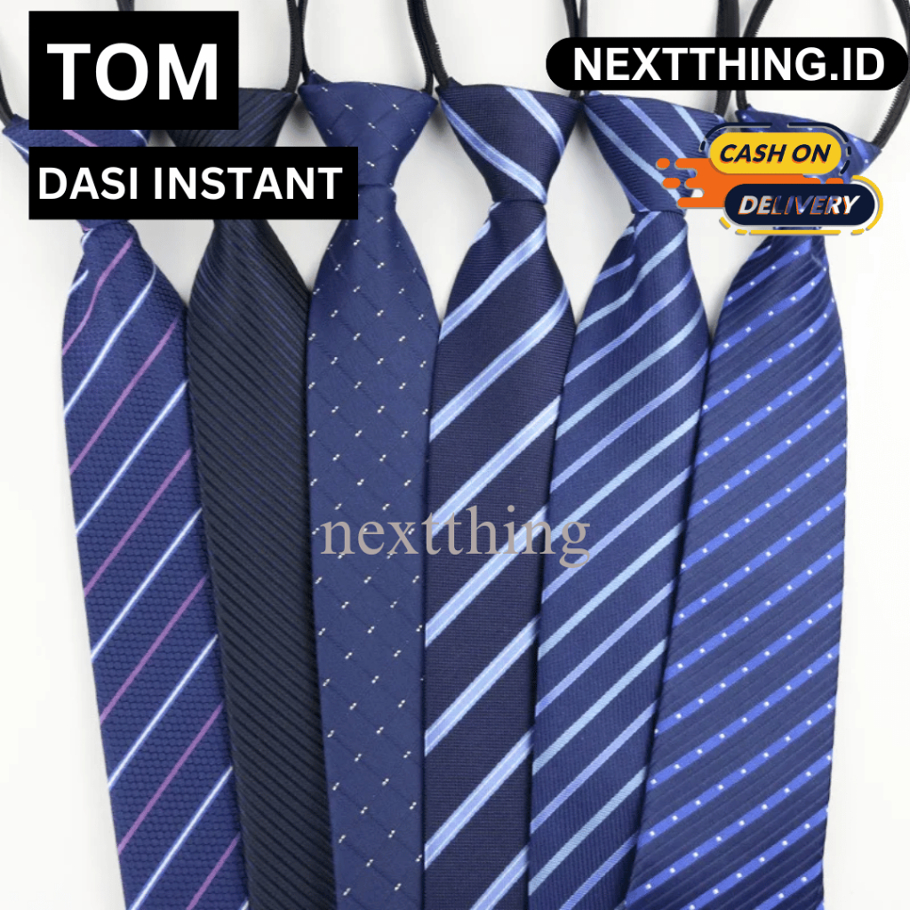 NEXTTHING.ID - TOM DASI INSTANT dasi pria dasi wanita dasi kantor dasi instant