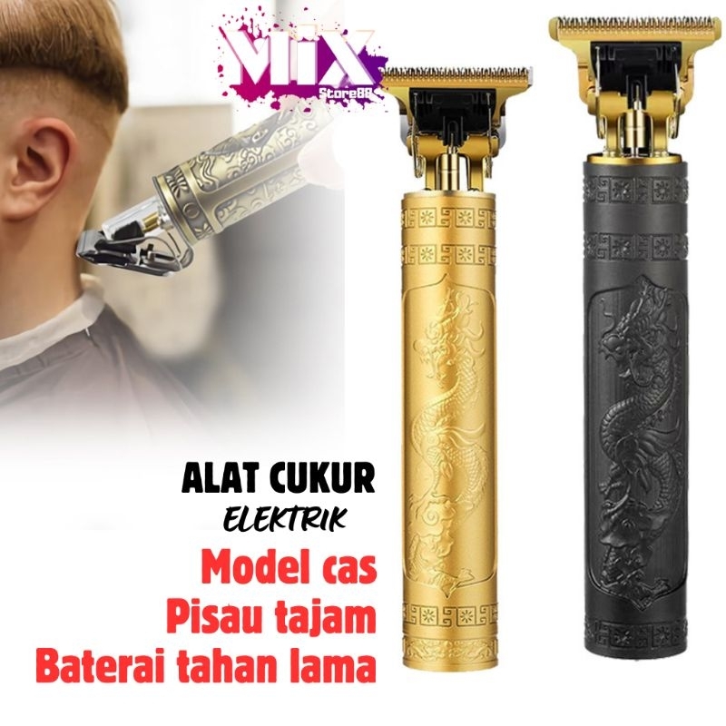 Alat Cukur Jenggot Rambut Elektrik Hair Clipper Alat Cukur Kumis Trimmer Alat Cukur Rambut Profesion