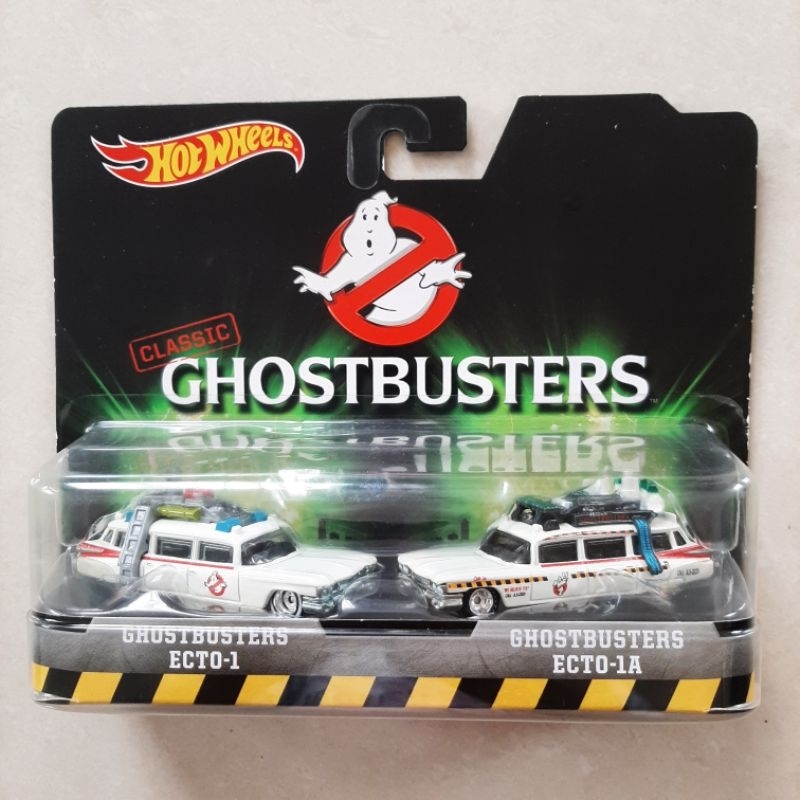 HotWheels Classic Ghostbusters, Ecto-1 & Ecto-1A, skala 1/64, collector item, Nos, segel blister, ca