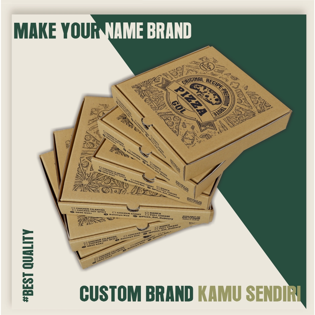 

Custom Sablon box kardus Size (M) + SABLON 1 WARNA | custom desain | custom sablon | Bebas Desain