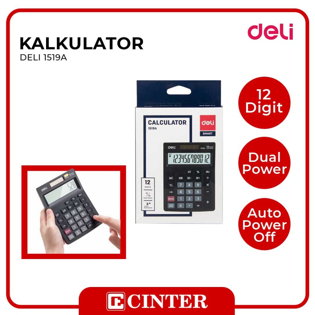 

DELI - KALKULATOR / CALCULATOR 1519A