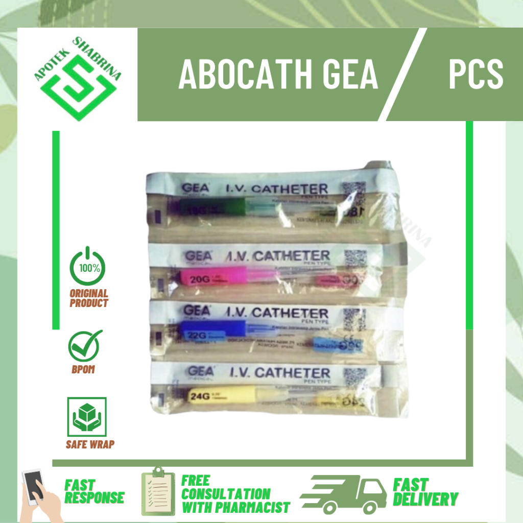 IV CATH / ABOCATH /JARUM INFUS MEREK GEA