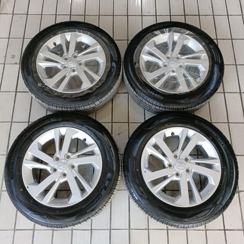 Velg Mobil Second Oem New Avanza Ring 15 pcd 5x100 + Ban GT 185 65 R15