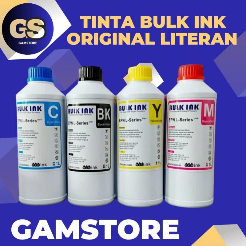 Tinta Epson 1 Liter Bulk Ink 003 664 673 Suport Original L110 L120 L210 L220 L300 L310 L1110 L3110 L