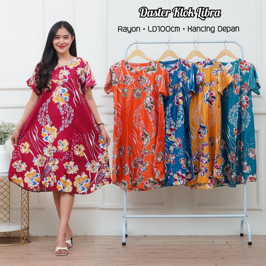 Daster Payung VAFE  l  baju murah wanita daster busui daster midi kekinian dress mura baju tidur