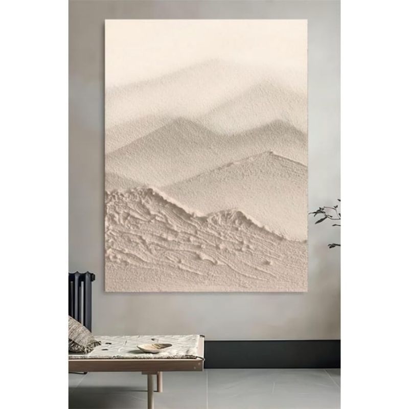 lukisan aesthetic lukisan kanvas lukisan textur abstrak