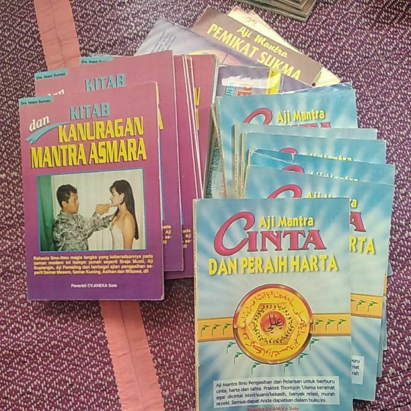 ILMU, MANTRA, AJI, KITAB, DLL. ORI