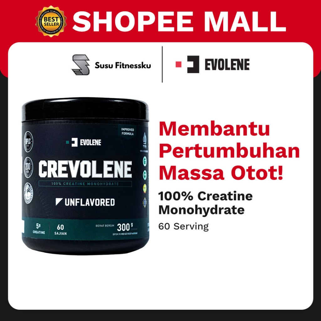 EVOLENE - Crevolene Creatine Monohydrate Unflavored