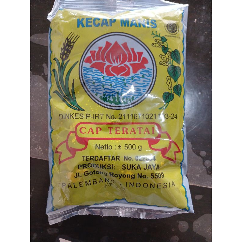 

kecap manis teratai 500gr