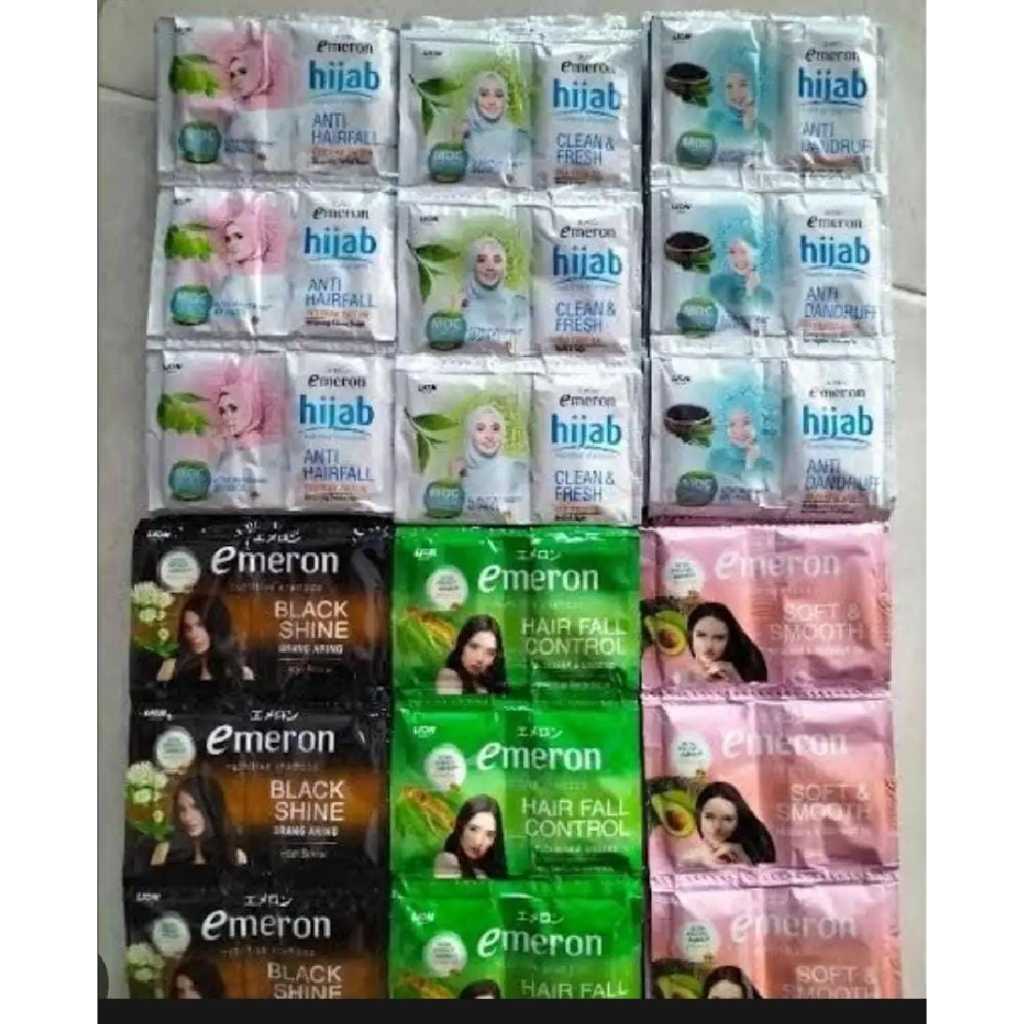 SHAMPO EMERON 1 RENCENG ISI 12 SACHET / 24 PCS