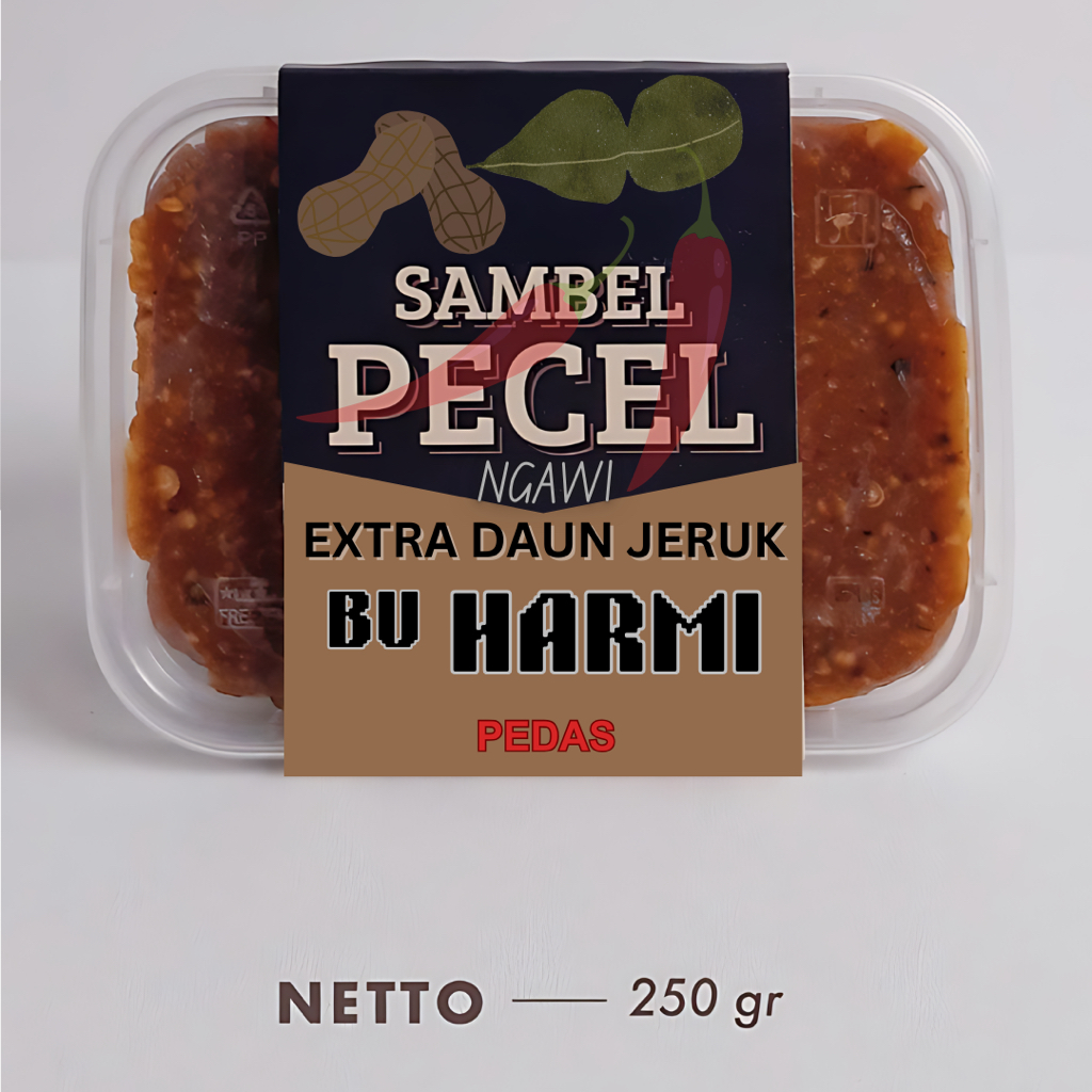 

SAMBAL PECEL MADIUN NGAWI EXTRA DAUN JERUK PEDAS SEDANG DAN SUMER