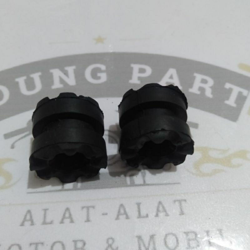 Karet Dudukan Visor alat Nomer Motor Honda PCX 160 ADV dll Ori( 2 Pcs)